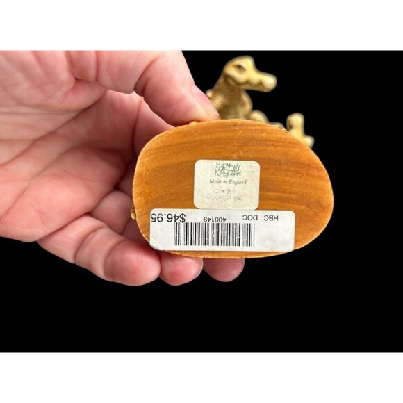 Croc Pot Crocodiles in Boat 1997 Harmony Kingdom Trinket Box Figurine - Picture 7 of 10